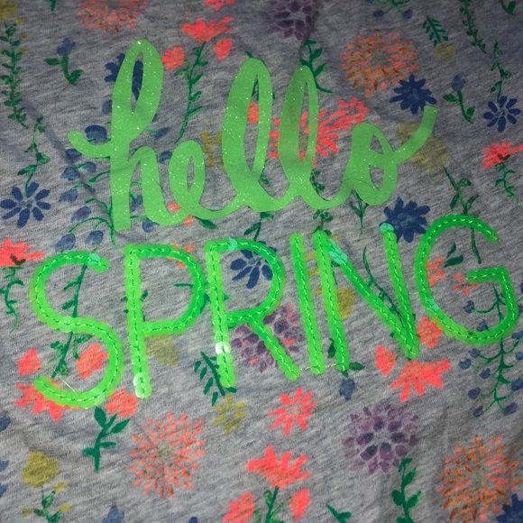 Cherokee Hello Spring Tee - Picture 2 of 4